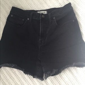 Madewell High-rise shorts